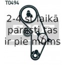 Spriegotājrullītis, Gāzu sadales mehānisma piedziņas siksna SKF VKM 75616