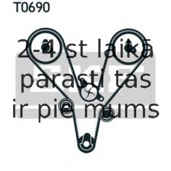 Spriegotājrullītis, Gāzu sadales mehānisma piedziņas siksna SKF VKM 75630