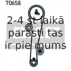 Spriegotājrullītis, Gāzu sadales mehānisma piedziņas siksna SKF VKM 75636