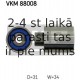 Паразитный / Ведущий ролик, зубчатый ремень SKF VKM 88008