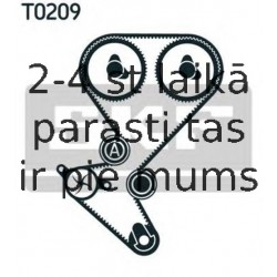 Zobsiksnas komplekts SKF VKMA 03258