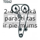 Zobsiksnas komplekts SKF VKMA 04213