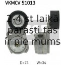 Spriegotājrullītis, Ķīļrievu siksna SKF VKMCV 51013