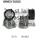 Spriegotājrullītis, Ķīļrievu siksna SKF VKMCV 51015