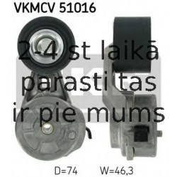 Spriegotājrullītis, Ķīļrievu siksna SKF VKMCV 51016