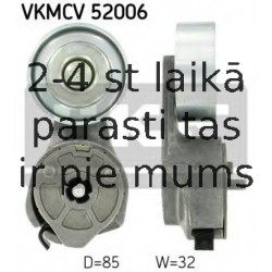 Spriegotājrullītis, Ķīļrievu siksna SKF VKMCV 52006