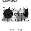 Spriegotājrullītis, Ķīļrievu siksna SKF VKMCV 57002