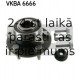 Комплект подшипника ступицы колеса SKF VKBA 6666