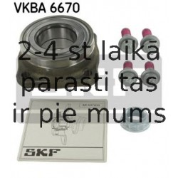 Комплект подшипника ступицы колеса SKF VKBA 6670