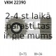 Parazīt-/Vadrullītis, Zobsiksna SKF VKM 22390