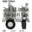 Spriegotājrullītis, Ķīļrievu siksna SKF VKM 33043