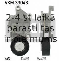 Spriegotājrullītis, Ķīļrievu siksna SKF VKM 33043