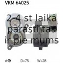 Spriegotājrullītis, Ķīļrievu siksna SKF VKM 64025
