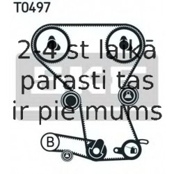 Spriegotājrullītis, Gāzu sadales mehānisma piedziņas siksna SKF VKM 75054