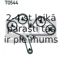 Spriegotājrullītis, Gāzu sadales mehānisma piedziņas siksna SKF VKM 75614