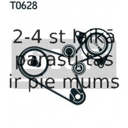 Spriegotājrullītis, Gāzu sadales mehānisma piedziņas siksna SKF VKM 79002