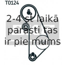 Zobsiksnas komplekts SKF VKMA 01006