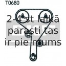 Zobsiksnas komplekts SKF VKMA 05260