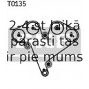 Zobsiksnas komplekts SKF VKMA 05502