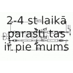 Trose, Stāvbremžu sistēma BOSCH 1 987 477 216