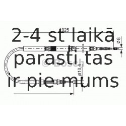 Trose, Stāvbremžu sistēma BOSCH 1 987 477 959