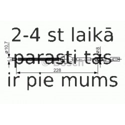 Trose, Stāvbremžu sistēma BOSCH 1 987 482 122