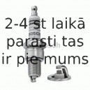 Aizdedzes svece BOSCH 0 242 225 599