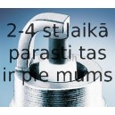 Aizdedzes svece BOSCH 0 242 236 565