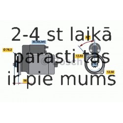 Starteris BOSCH 0 986 017 460