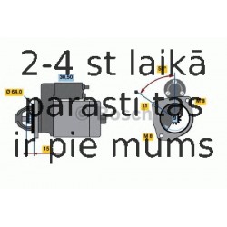 Starteris BOSCH 0 986 018 880