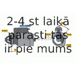 Starteris BOSCH 0 986 019 830