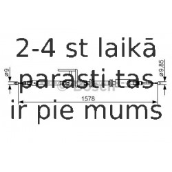 Trose, Stāvbremžu sistēma BOSCH 1 987 482 314