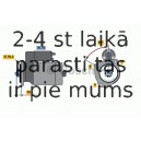 Starteris BOSCH 0 986 018 470