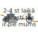 Starteris BOSCH 0 986 018 680