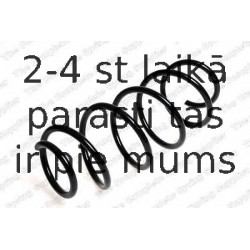 Balstiekārtas atspere KILEN 13403