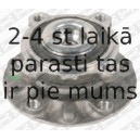 Ступица переднего колеса с подшипником SNR R150.30