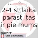 Задние тормозные колодки, ZIMMERMANN 23732.170.1