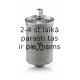 Degvielas filtrs MANN-FILTER WK 853/1