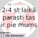 Priekšējie bremžu kluči, ZIMMERMANN 23794.200.1