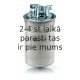 Degvielas filtrs MANN-FILTER WK 823/1