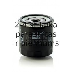Eļļas filtrs MANN-FILTER W 714/2