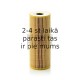 Eļļas filtrs MANN-FILTER HU 727/1 x