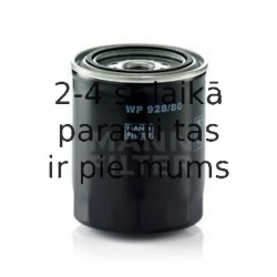 Масляный фильтр MANN-FILTER WP 928/80