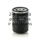Eļļas filtrs MANN-FILTER W 610/1