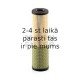Eļļas filtrs MANN-FILTER HU 736 x