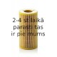 Eļļas filtrs MANN-FILTER HU 719/8 x