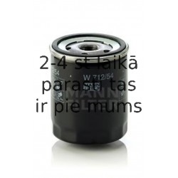 Eļļas filtrs MANN-FILTER W 712/54