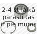 Комплект подшипника ступицы колеса SNR R150.19