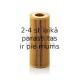 Eļļas filtrs MANN-FILTER HU 722 z