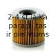 Eļļas filtrs MANN-FILTER MH 811